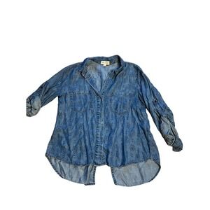 New Cloth & Stone Denim Shirt Sz Medium